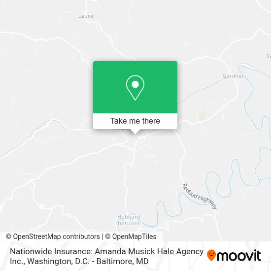 Nationwide Insurance: Amanda Musick Hale Agency Inc. map