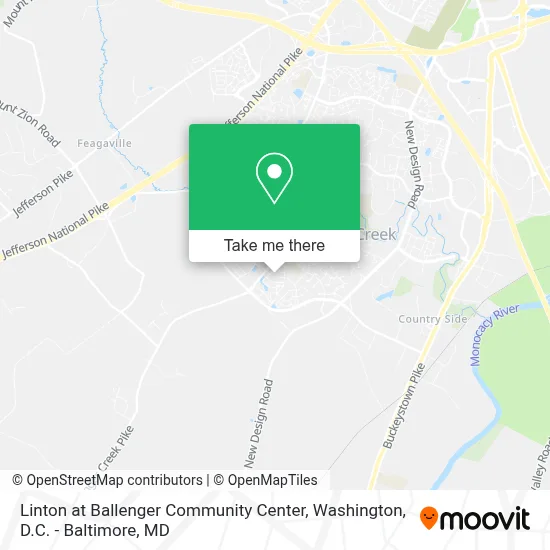 Linton at Ballenger Community Center map