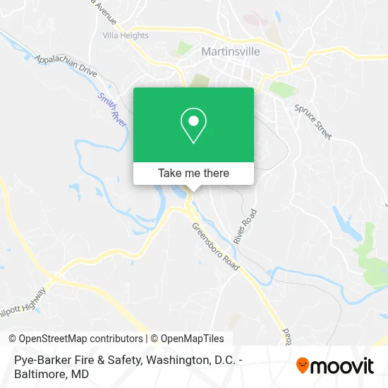Pye-Barker Fire & Safety map