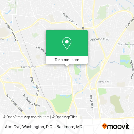 Atm Cvs map