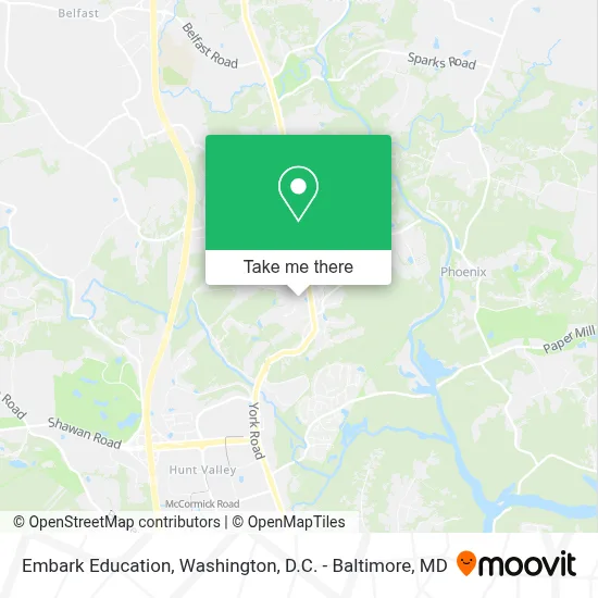 Embark Education map