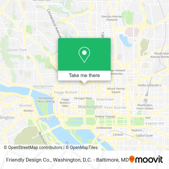 Friendly Design Co. map