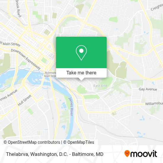 Thelabrva map