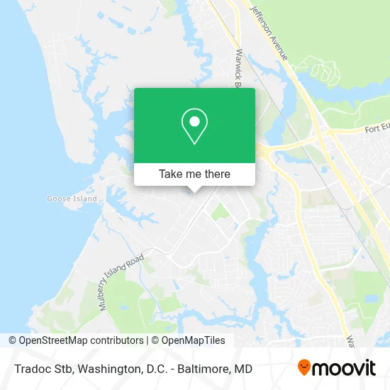 Tradoc Stb map