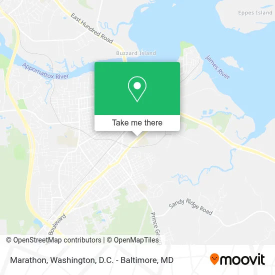Marathon map