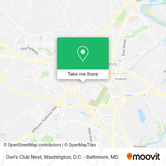 Owl's Club Nest map