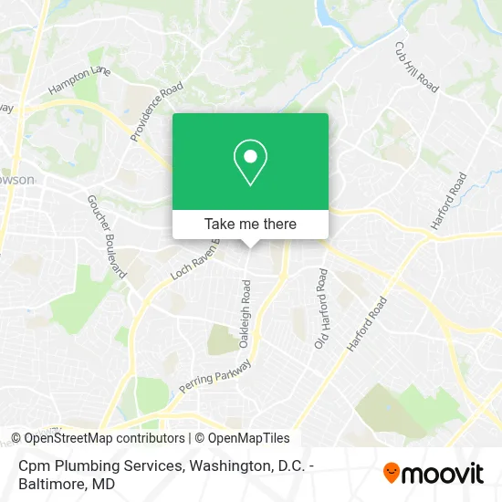 Cpm Plumbing Services map