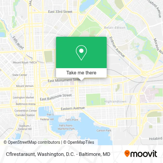 Cflrestaraunt map