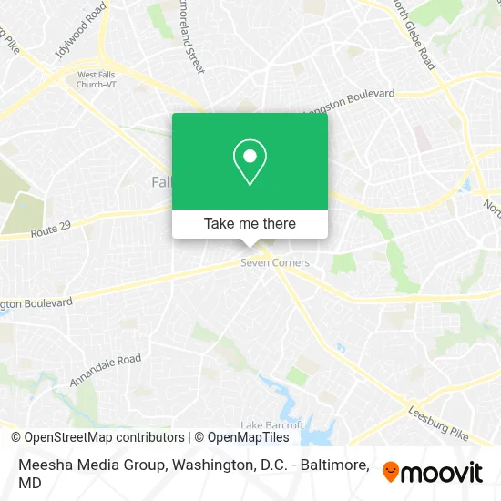 Meesha Media Group map