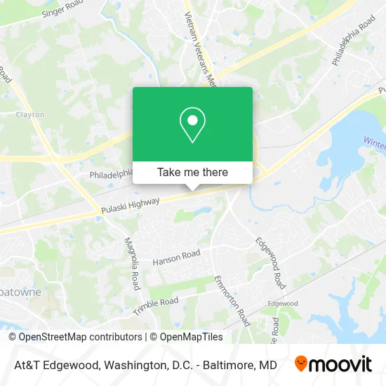 At&T Edgewood map