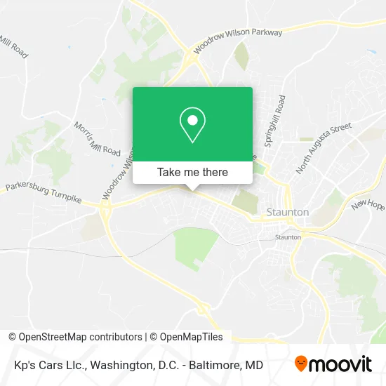 Kp's Cars Llc. map