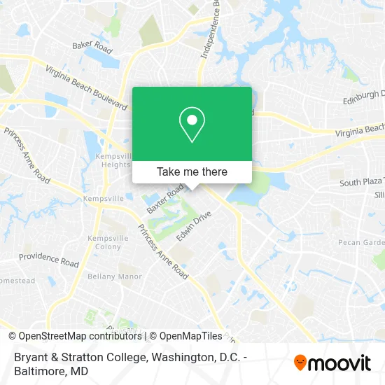 Bryant & Stratton College map