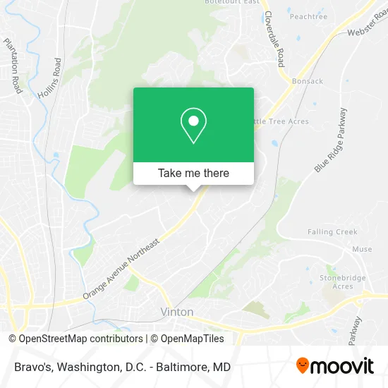 Bravo's map