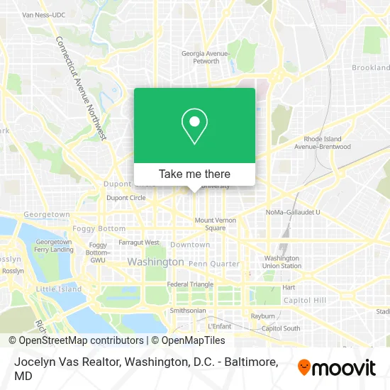 Jocelyn Vas Realtor map