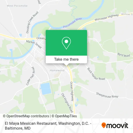 El Maya Mexican Restaurant map