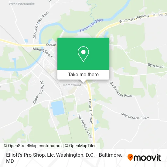 Elliott's Pro-Shop, Llc map