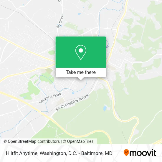 Hiitfit Anytime map