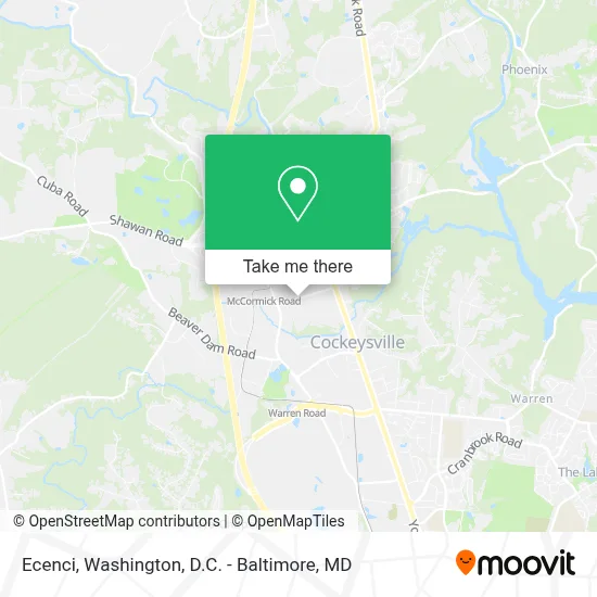 Ecenci map