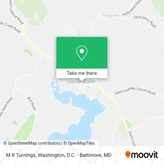 M R Turnings map
