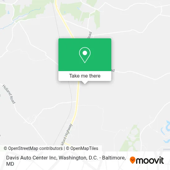 Davis Auto Center Inc map