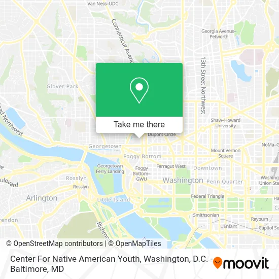 Center For Native American Youth map