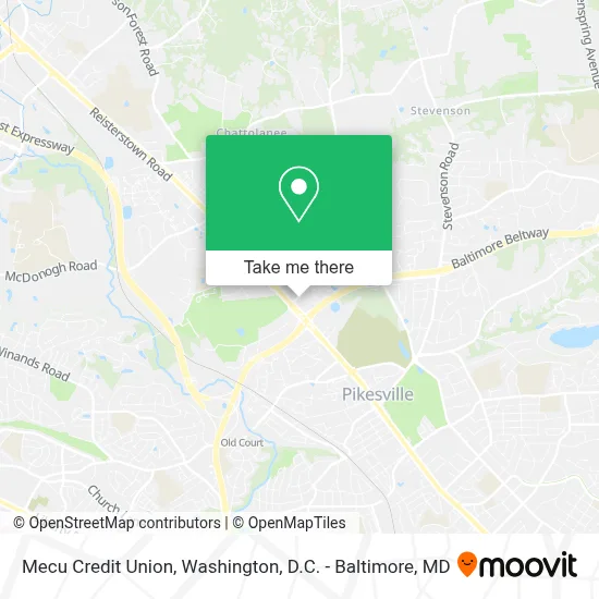 Mecu Credit Union map