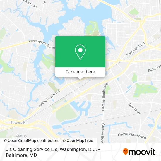 J's Cleaning Service Llc map