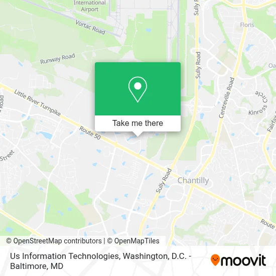 Us Information Technologies map