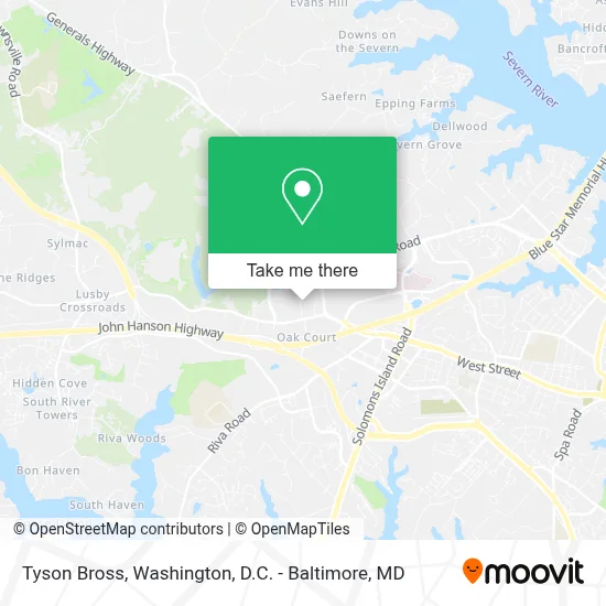 Tyson Bross map