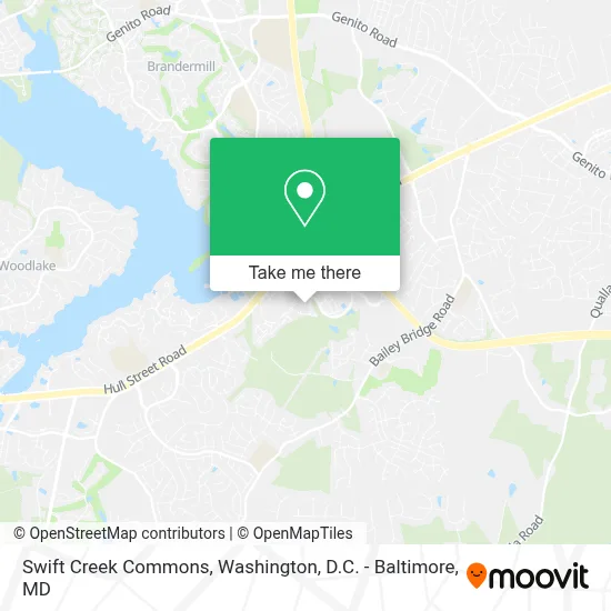 Swift Creek Commons map