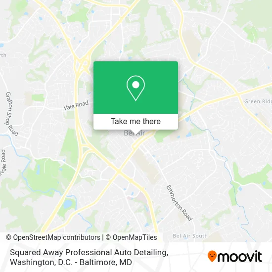 Squared Away Professional Auto Detailing map