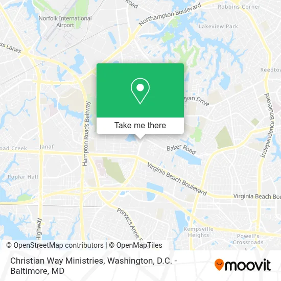Christian Way Ministries map