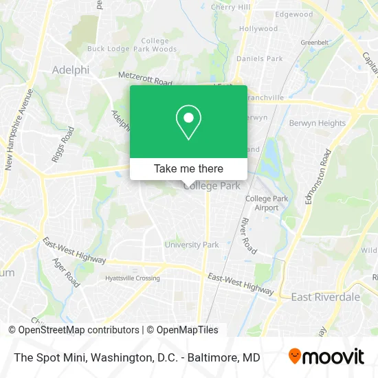 The Spot Mini map