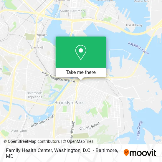 Family Health Center map