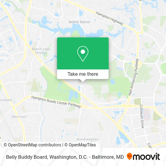 Belly Buddy Board map