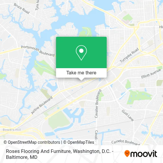 Roses Flooring And Furniture map