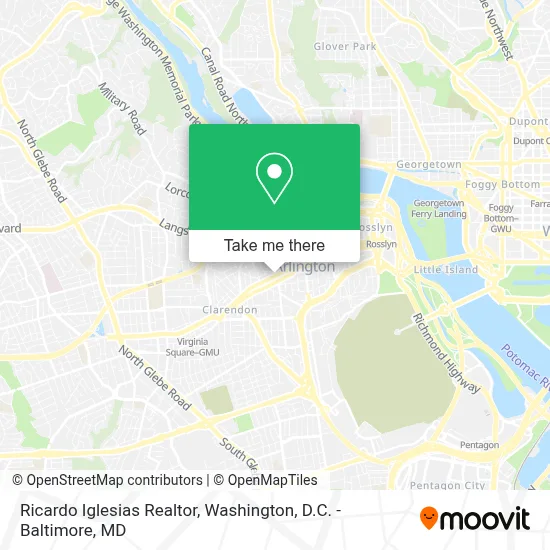 Ricardo Iglesias Realtor map