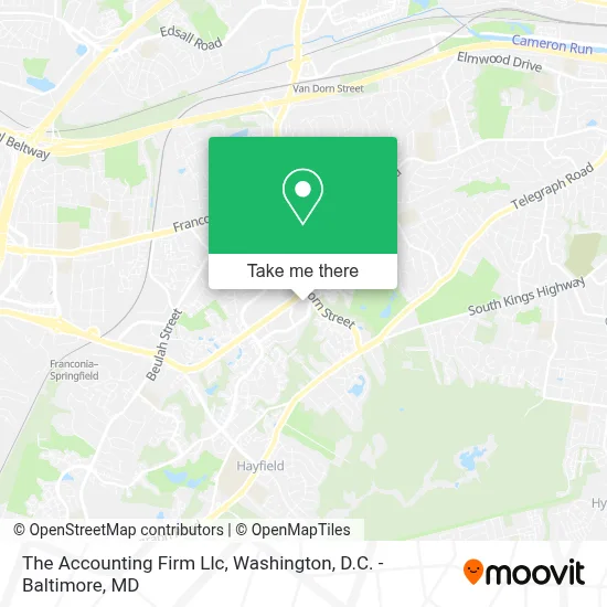 The Accounting Firm Llc map