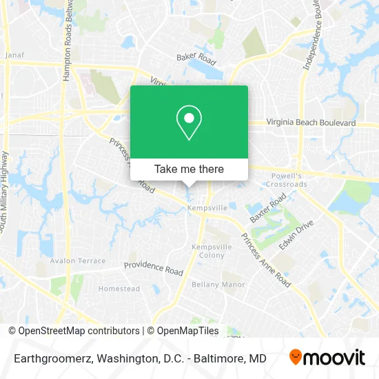 Earthgroomerz map