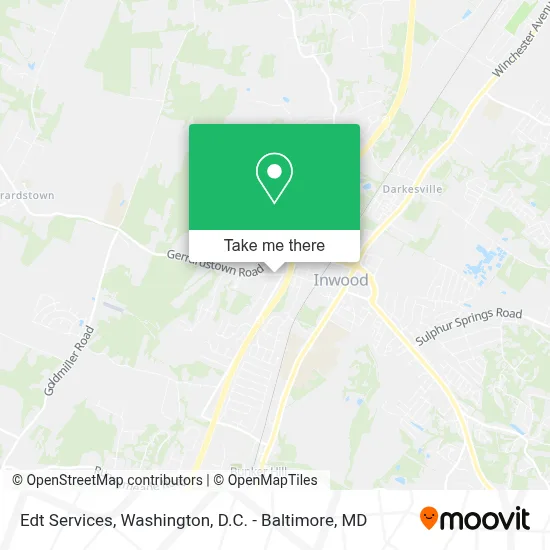 Edt Services map