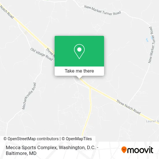 Mecca Sports Complex map
