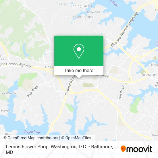 Lemus Flower Shop map