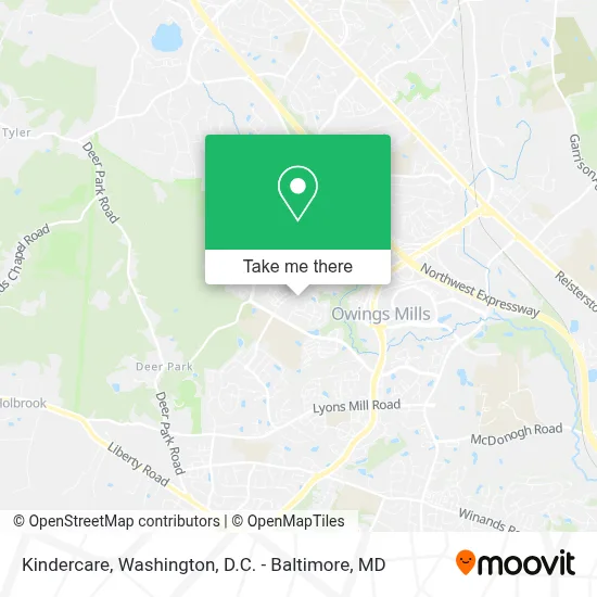 Kindercare map