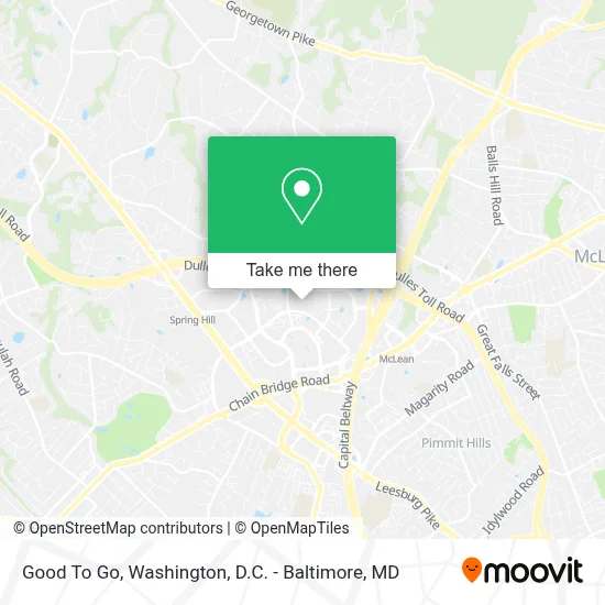 Good To Go map