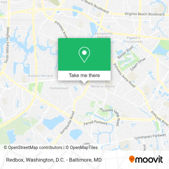 Redbox map