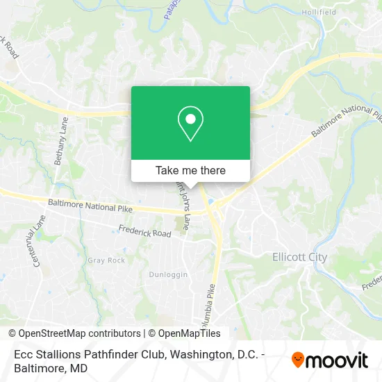 Ecc Stallions Pathfinder Club map