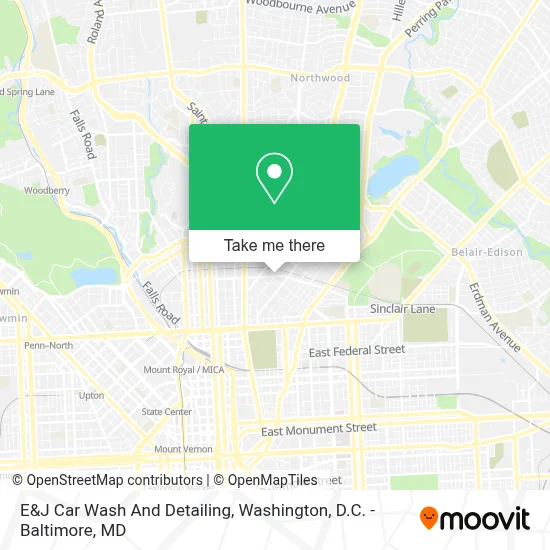 E&J Car Wash And Detailing map