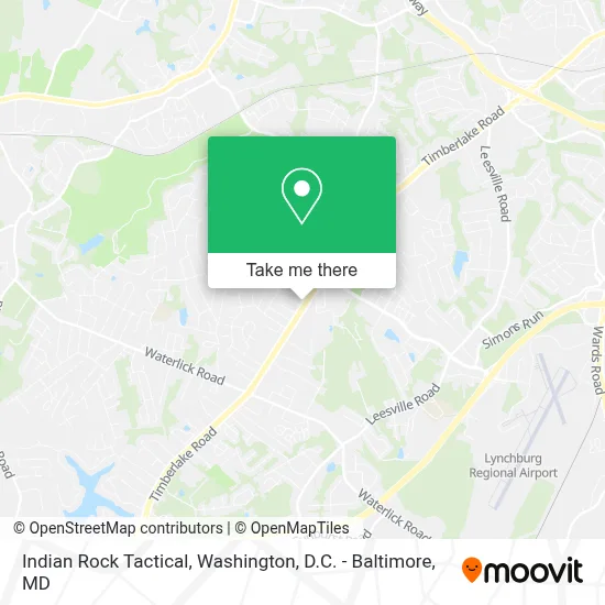 Indian Rock Tactical map