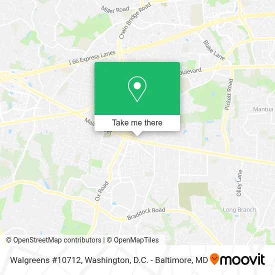 Walgreens #10712 map