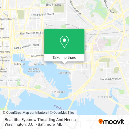 Beautiful Eyebrow Threading And Henna map